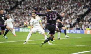 ريال مدريد يتعادل مع بايرن ميونخ في الشوط الأول