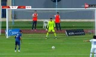 إنبى يتقدم على النجوم 1 - 0 فى الشوط الأول بكأس مصر