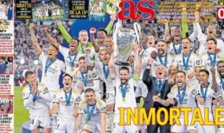 ملك أوروبا.. صحف العالم تحتفل بتتويج ريال مدريد بدوري أبطال أوروبا