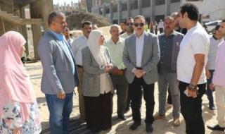 محافظ المنوفية يتفقد توسعات محطة معالجة صرف صحى طهواى