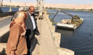 مسئولو حماية النيل بالأقصر يتابعون تطوير مجرى النهر.. صور