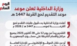 3
      طرق
      للتقديم
      لحج
      القرعة
      لعام
      2026..
      إنفوجراف
