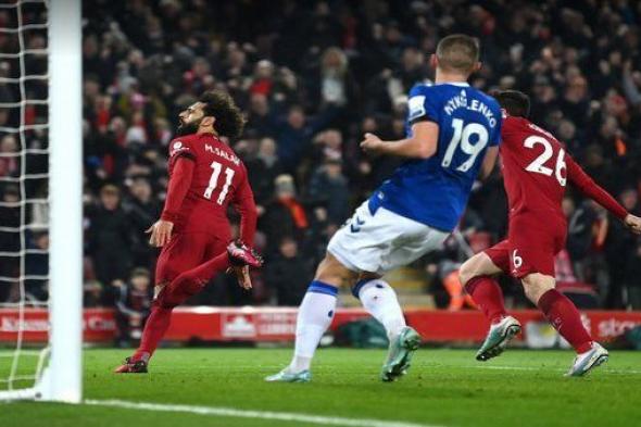 صلاح يعود لهز الشباك.. ليفربول يعبر مطب إيفرتون في الدوري الإنجليزي ويستعيد نغمة الانتصارات