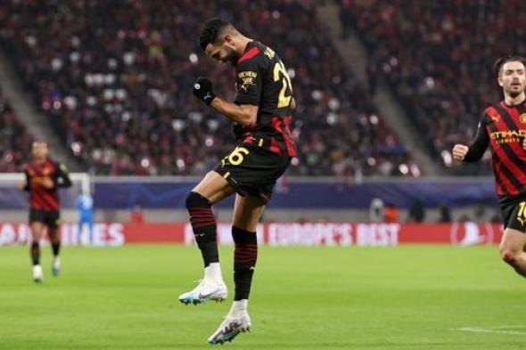 شاهد أهداف مباراة لايبزيج ومانشستر سيتي في دوري أبطال أوروبا.. هدف محرز اليوم