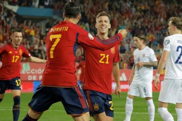 إسبانيا تستعرض في مرمى النرويجفاز المنتخب الإسباني على نظيره النرويجي 3- صفر، يوم السبت، ضمن منافسات الجولة الأولى بالمجموعة الأولى في تصفيات كأس أمم أوروبا لكرة القدم المقرر ...