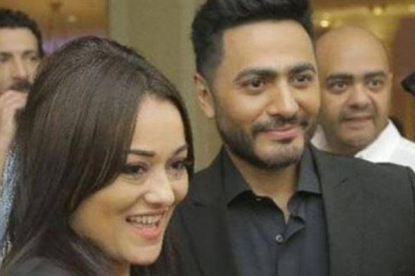 راندا البحيري توجه رسالة لتامر حسني بعد طلاقه.. وتروى موقف يجمعها به لأول مرة