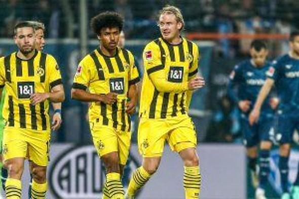 بوروسيا دورتموند يسقط فى فخ التعادل مع بوخوم بالدوري الألماني.. فيديو