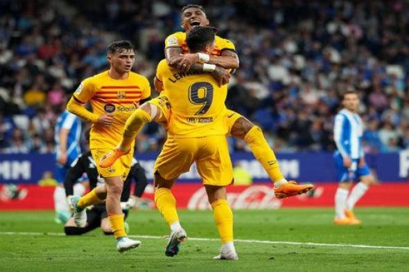برشلونة يتوج بطلا للدوري الإسباني للمرة الـ 27 في تاريخه