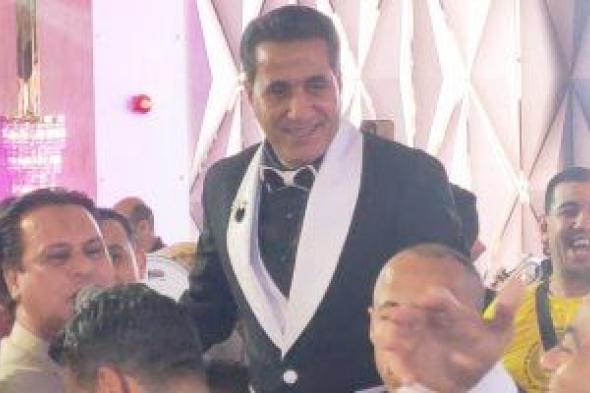 أحمد شيبة يحتفل بزفاف نجله محمود بالإسكندرية .. صور