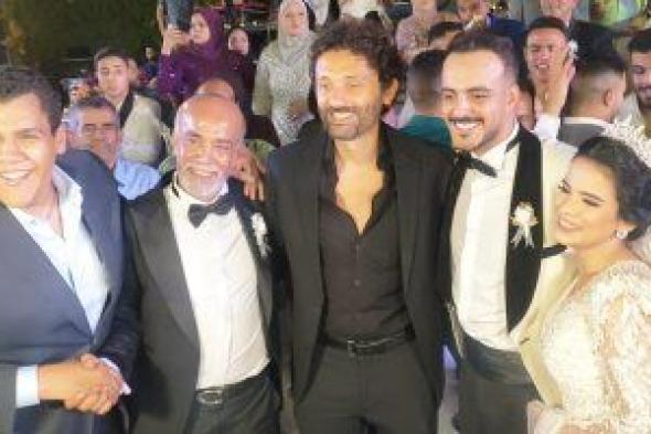 سليمان عيد يحتفل بزفاف ابنه بحضور كريم محمود عبد العزيز ومحمود عبد المغنى.. صور