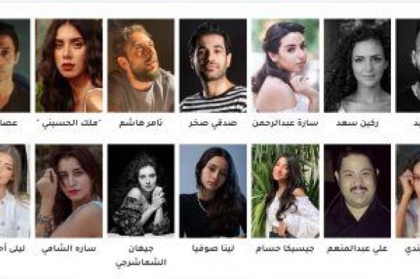 قائمة المتنافسين على جائزة أفضل وجه صاعد باختبار الجمهور فى مهرجان الدراما