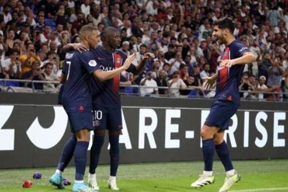 نتيجة وأهداف مباراة باريس سان جيرمان وليون اليوم الأحد 4/9/2023 في الدوري الفرنسي