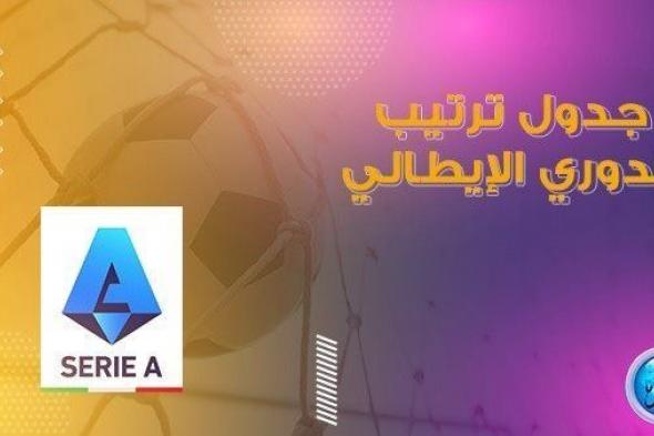 جدول ترتيب الدوري الإيطالي 2023-2024 بعد نهاية مباريات اليوم