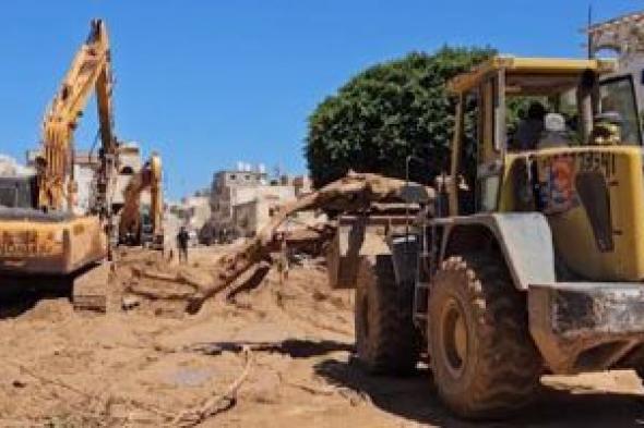 الجيش الليبي يكثف جهوده لانتشال جثامين ضحايا الاعصار في درنة.. فيديو
