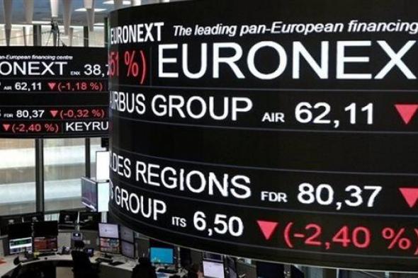 الأسهم الأوروبية تنخفض بالختام مع تراجع سهم سوسيتيه جنرال