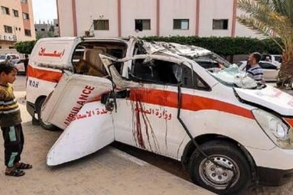الهلال الأحمر الفلسطيني: 7 مركبات إسعاف فقط تعمل في شمال قطاع غزة .. عاجل