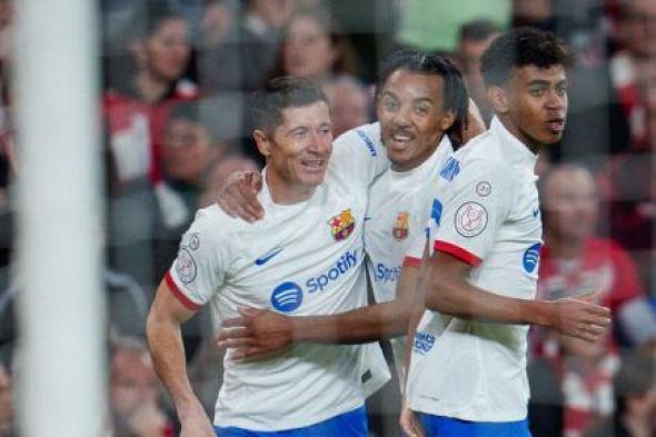 برشلونة يتقدم على أتلتيك بيلباو 2-1 فى الشوط الأول بـ كأس إسبانيا.. فيديو