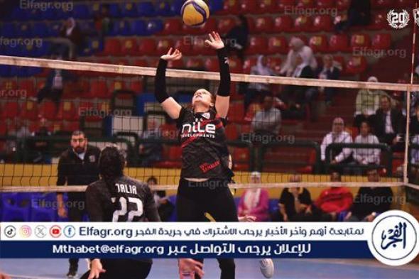 سيدات طائرة الزمالك تهزمن وادي دجلة في دور الـ8 "التصنيفي" للدوري