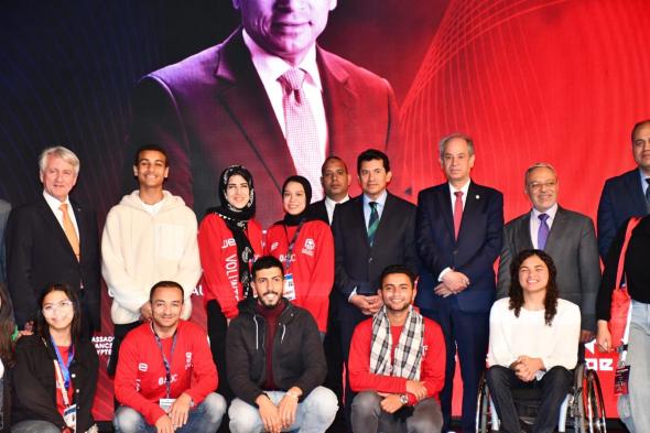 صبحي يشهد النسخة الثانية من منتدى "الطريق إلى باريس 2024" بالجامعة الأمريكيةالسبت 09/مارس/2024 - 11:01 م
شهد الدكتور أشرف صبحي، وزير الشباب والرياضة، النسخة الثانية من منتدى رياضيين مصر Egypt Athlete forum، الطريق باريس 2024 بحضور كلاوس شورمان، رئيس الاتحاد الدولي للخماسي الحديث