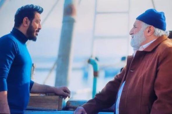 مسلسل المعلم الحلقة 11 .. الريس غريب يساعد مصطفى شعبان ويعطيه السمك