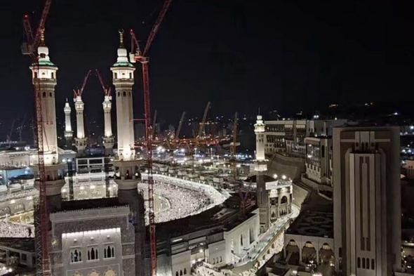 #فيديو | أعداد مليونية ب #المسجد_الحرام وساحاته في #ليلة_27 من #رمضان أثناء #صلاة_التراويح.