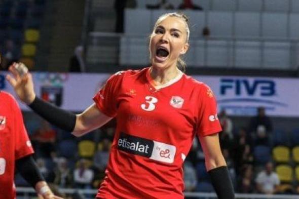 الأهلى يهزم الزمالك 3 / 0 فى فاصلة تحديد بطل دورى سيدات الطائرة ويتوج باللقب