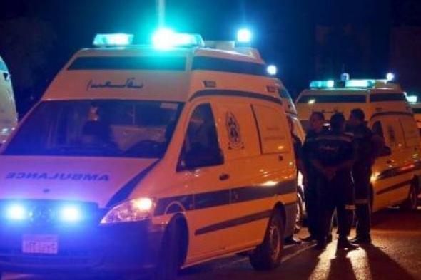 مصرع 5 أشخاص وإصابة اثنين آخرين فى حادث تصادم بالبحيرة