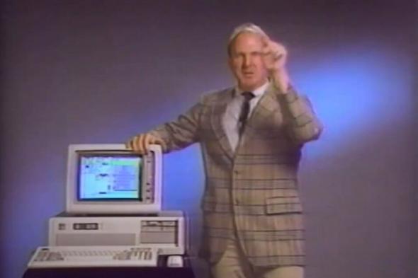 ستيف بالمر يعلن عن أول نظام ويندوز بعام 1986.. يالله سترك
