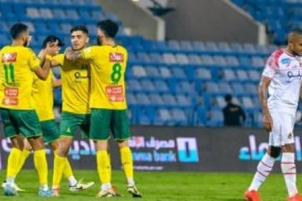 محمد شريف يسجل فى خسارة الخليج أمام الوحدة 2 - 1 فى الدورى السعودى