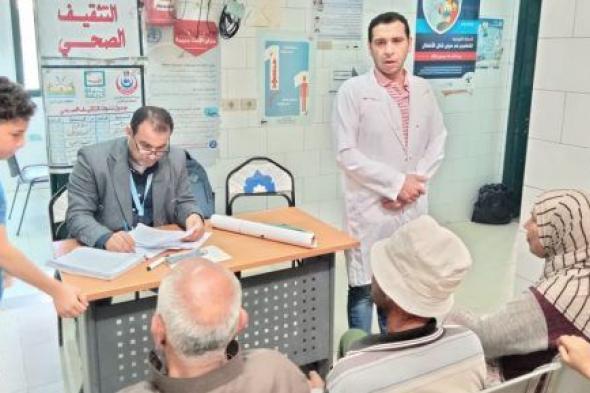 حياة كريمة فى كفر الشيخ.. تنظيم قافلة طبية مجانية بقرية الحصفة بمركز الرياض