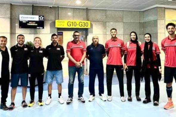 فوز منتخب السيدات وهزيمة الرجال فى أولى مباريات بطولة أفريقيا للطائرة الشاطئية