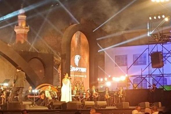 مروة ناجى تبدأ حفلها بأغنية فى يوم وليلة بحفل مهرجان الموسيقى العربية