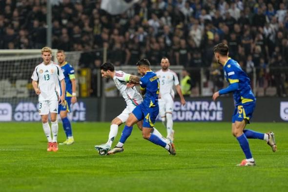دوري الأمم الأوروبية، المجر تتقدم 1-0 أمام البوسنة والهرسك في الشوط الأولالإثنين 14/أكتوبر/2024 - 10:40 م
تقدم منتخب المجر علي نظيره البوسنة والهرسك بهدف نظيف في الشوط الأول من اللقاء الذي يجمع بينهم اليوم علي ملعب “ بيلينو بولي ” في الجولة الرابعة من بطولة دوري الأمم الأوروبية