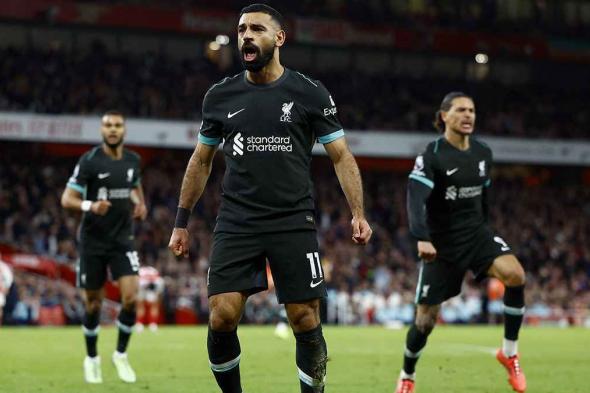 ترتيب هدافي الدوري الإنجليزي بعد هدف محمد صلاح أمام آرسنال