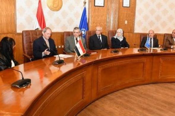 جامعة القناة تستقبل السفير عطية أبو النجا فى مبادرة لنشر العلم والمعرفة