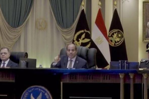الرئيس السيسي: ملف الصناعة سيحقق لنا نقلة.. ونعمل فى كل المجالات